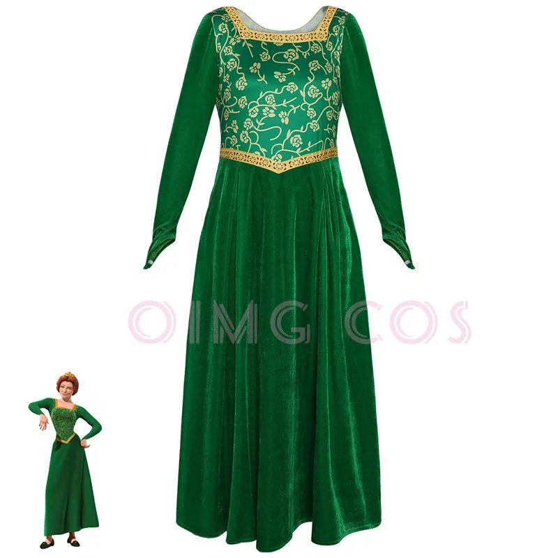 Anime Cosplay Ladies - Princess Fiona Cosplay Costume Adult Carnival