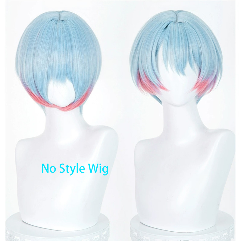 [Styled Wig]Minetsuki Ritsu Co - Anime Cosplay Blue Hair review and price