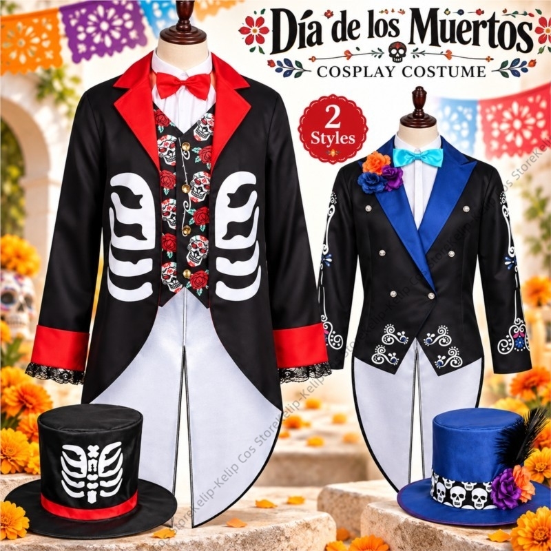 Día de los Muertos Couple Cosp - Anime Cosplay Couple review and price