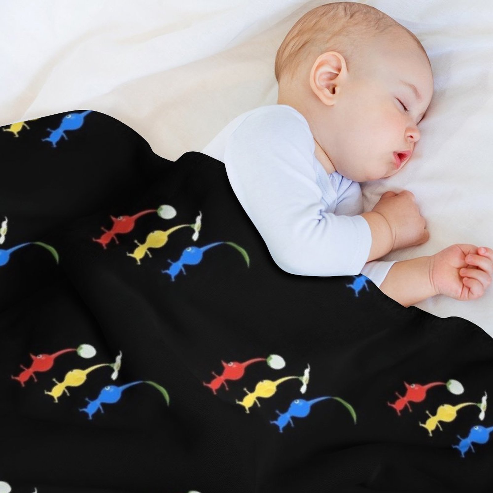 3 Pikmin Running Throw Blanket - Anime Cosplay Idea review and price