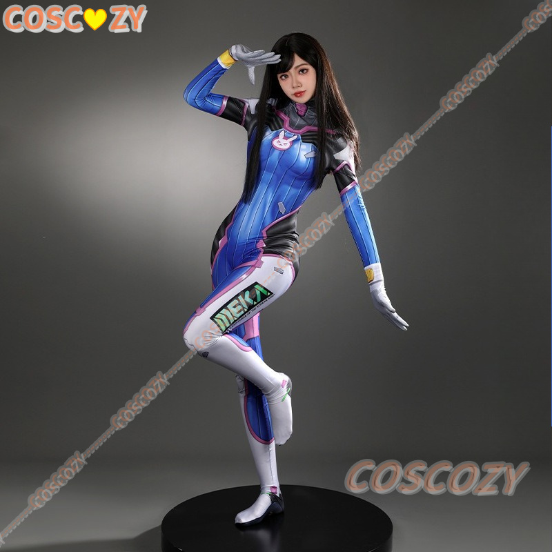 Women Dva Cosplay Complete Out - Anime Cosplay Ladies review and price