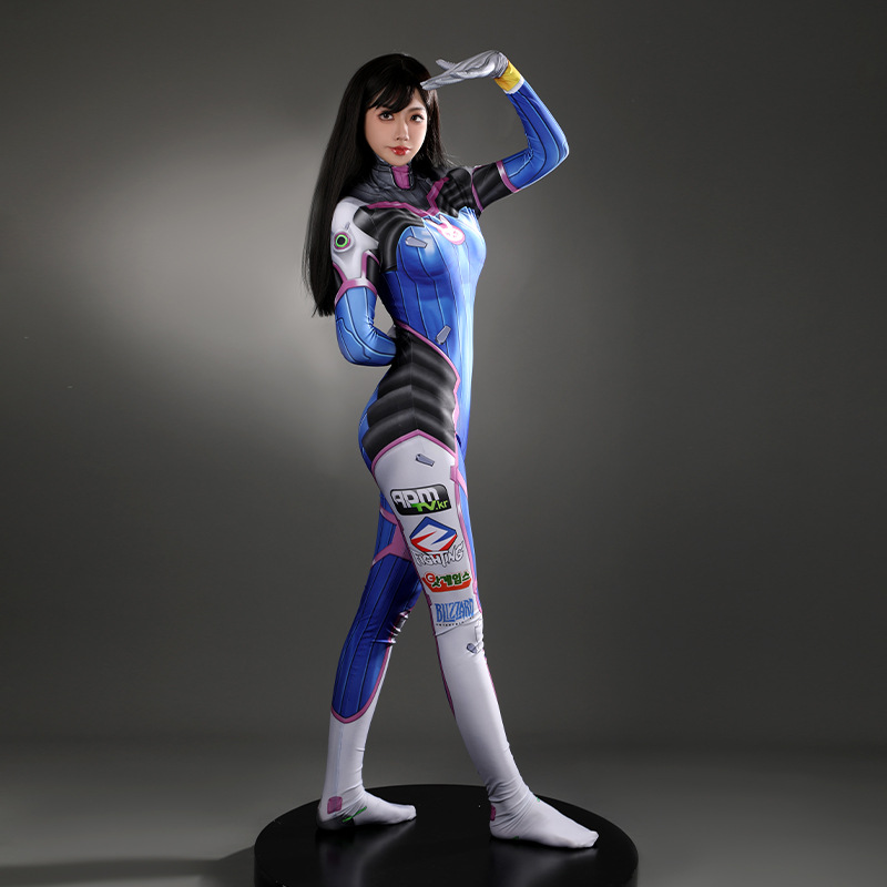 Women Dva Cosplay Complete Out - Anime Cosplay Ladies review and price